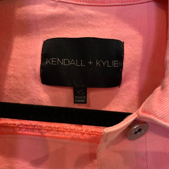 Kendall & Kylie Pink Jean Jacket - Picture 3 of 6